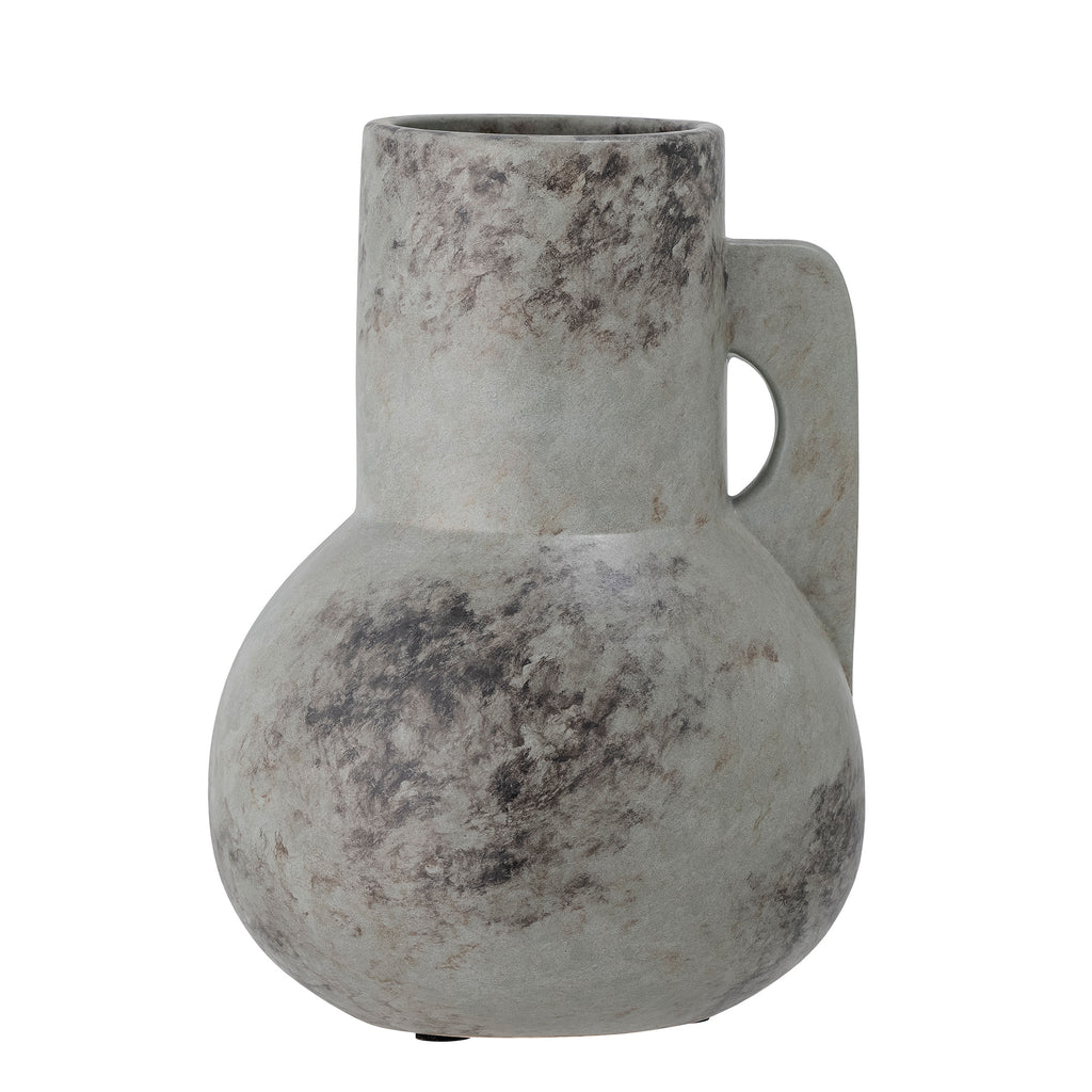 Vase, Grey, Ceramic