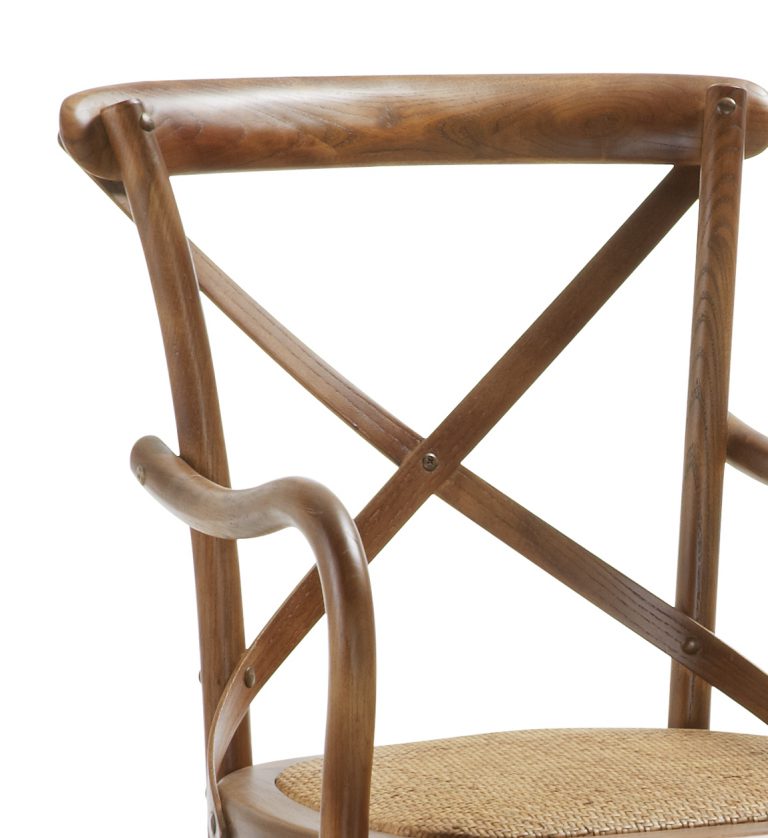 OAK CROSS ARMCHAIR