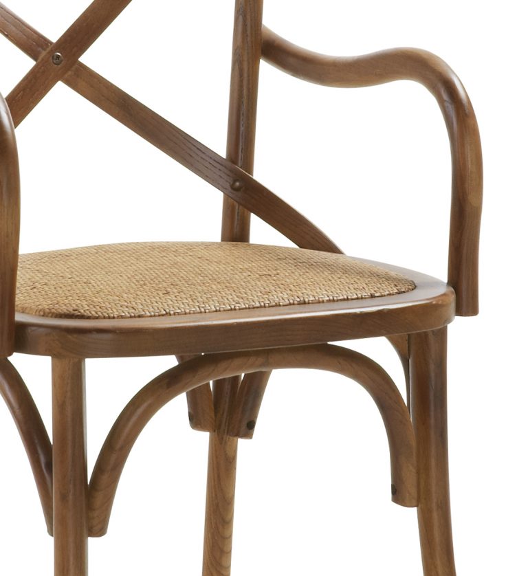 OAK CROSS ARMCHAIR