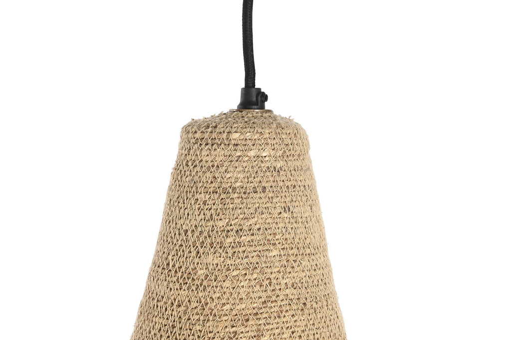 CEILING LAMP SEAGRASS 51X51X43 NATURAL BROWN