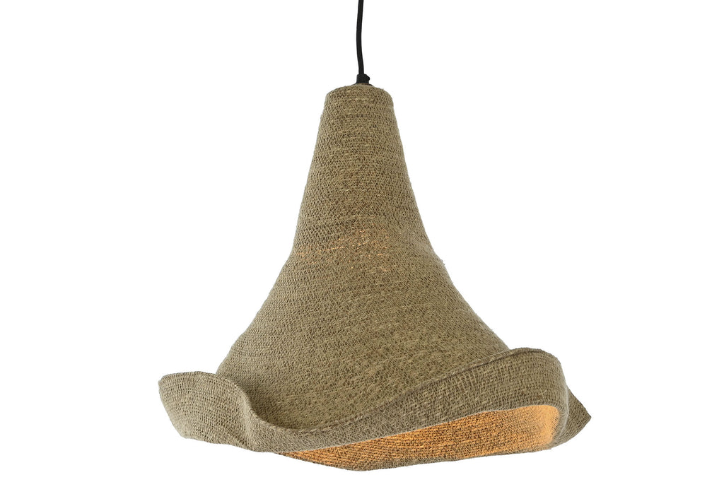 CEILING LAMP SEAGRASS 51X51X43 NATURAL BROWN