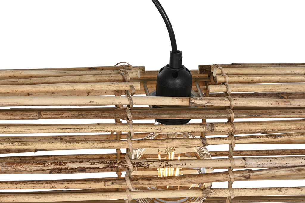 CEILING LAMP RATTAN 100X20X20 NATURAL BROWN