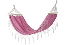 Carica l&#39;immagine nel visualizzatore di Gallery, HAMMOCK CHAIR COTTON 200X100 VARIOUS COLOURS