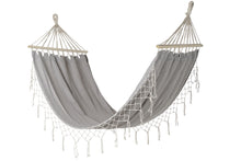 Carica l&#39;immagine nel visualizzatore di Gallery, HAMMOCK CHAIR COTTON 200X100 VARIOUS COLOURS