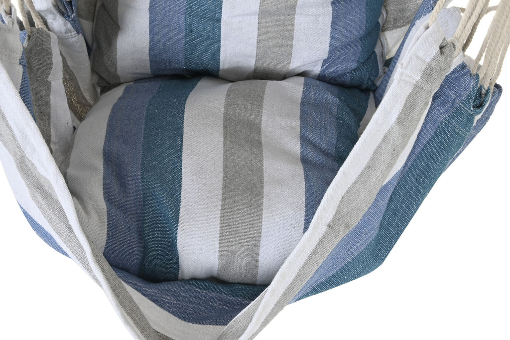 HAMMOCK COTTON CHAIR 100X60X135 100KG, STRIPES