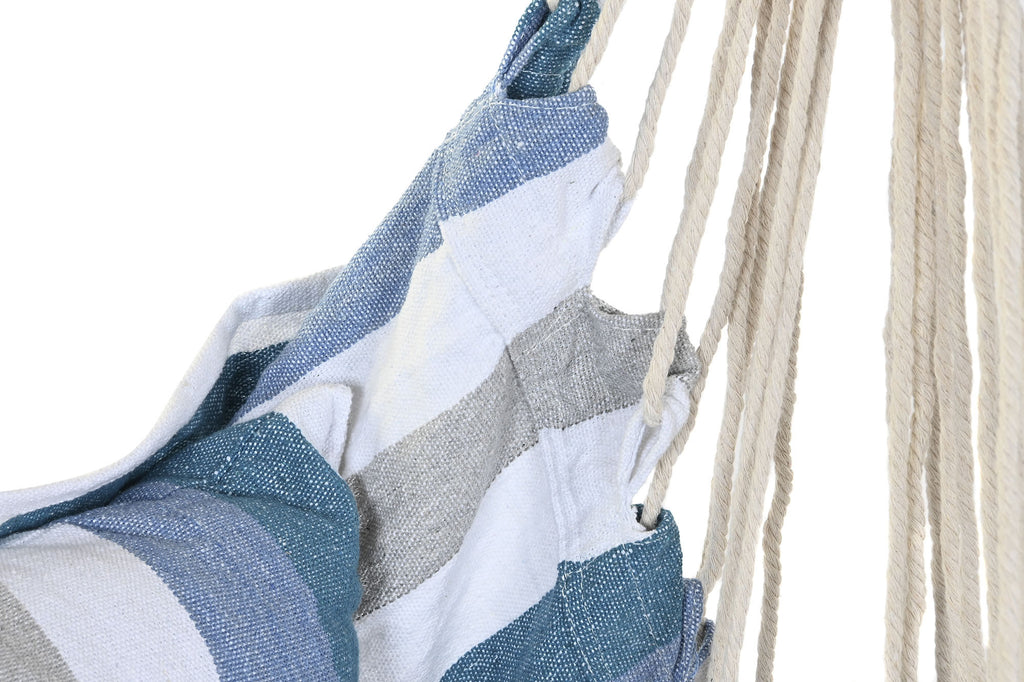 HAMMOCK COTTON CHAIR 100X60X135 100KG, STRIPES