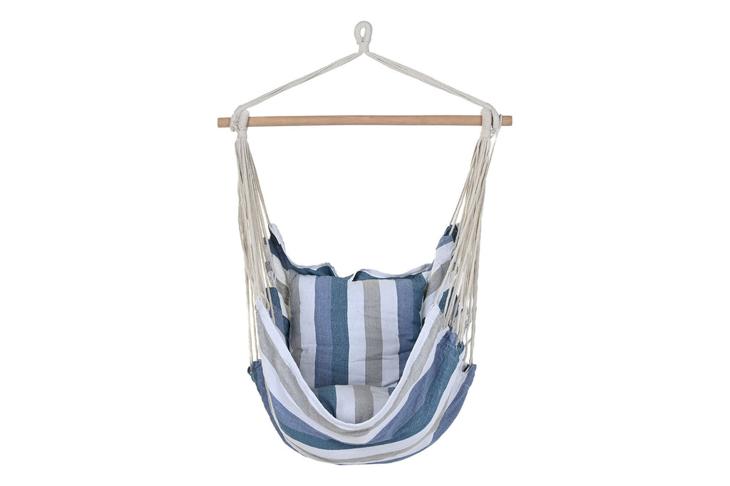 HAMMOCK COTTON CHAIR 100X60X135 100KG, STRIPES