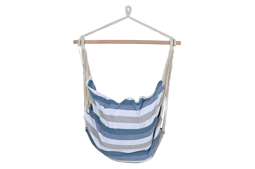 HAMMOCK COTTON CHAIR 100X60X135 100KG, STRIPES