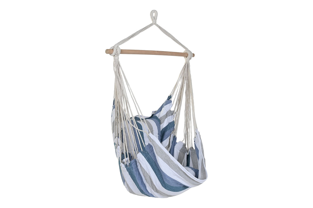 HAMMOCK COTTON CHAIR 100X60X135 100KG, STRIPES