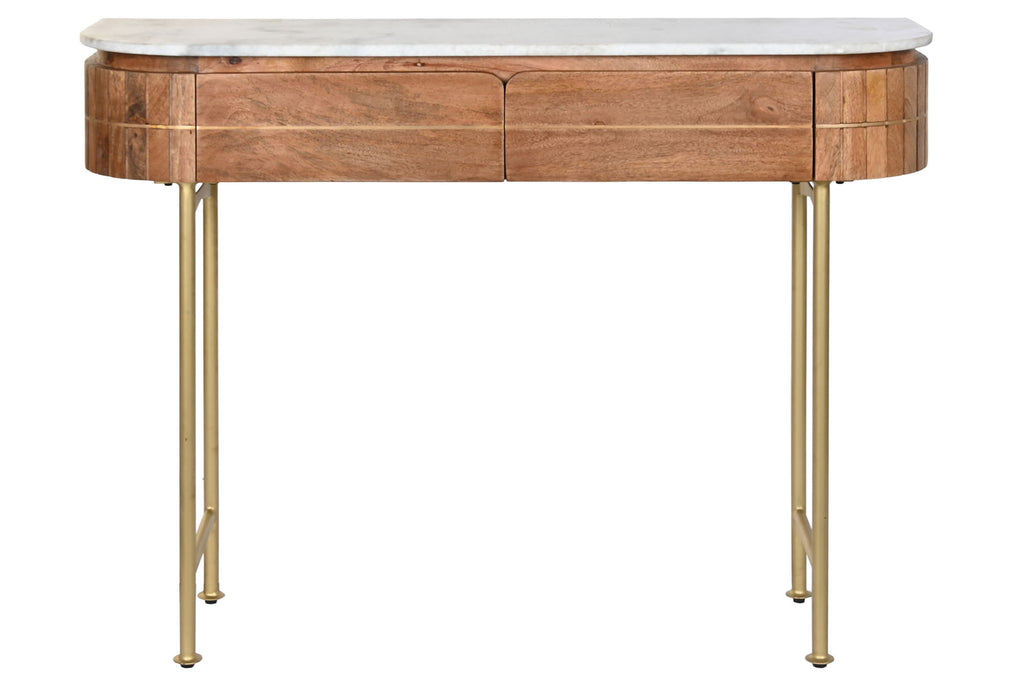 CONSOLE TABLE MANGO MARBLE 102X30X76