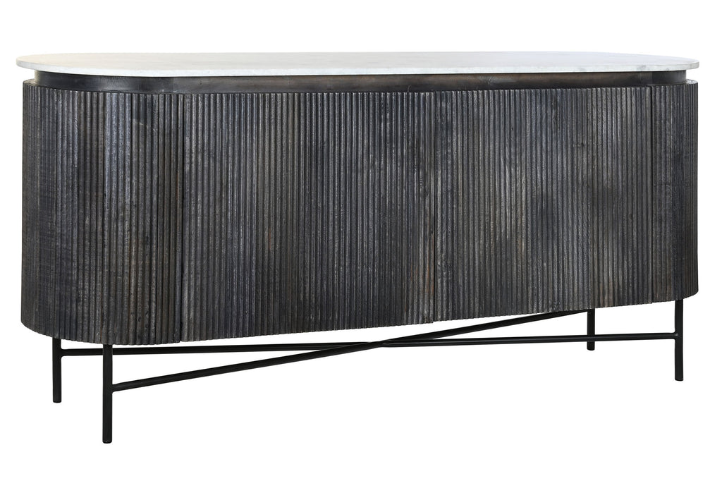 BUFFET MANGO MARBLE 160X45X75 GREY