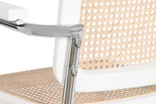 Load image into Gallery viewer, ELM RATTAN CHAIR 65.5X62X79 WHITE