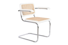 Load image into Gallery viewer, ELM RATTAN CHAIR 65.5X62X79 WHITE