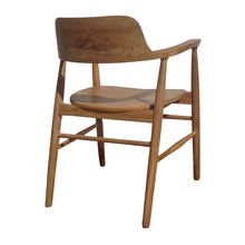 Laden Sie das Bild in den Galerie-Viewer, Solid Teak Wood chair with armrest