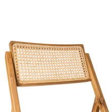 Cargar imagen en el visor de la galería, Teak foldable chair