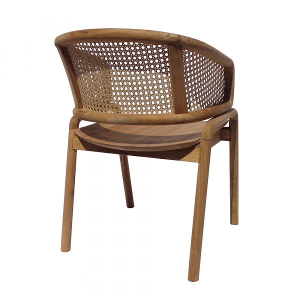 Teak armchair