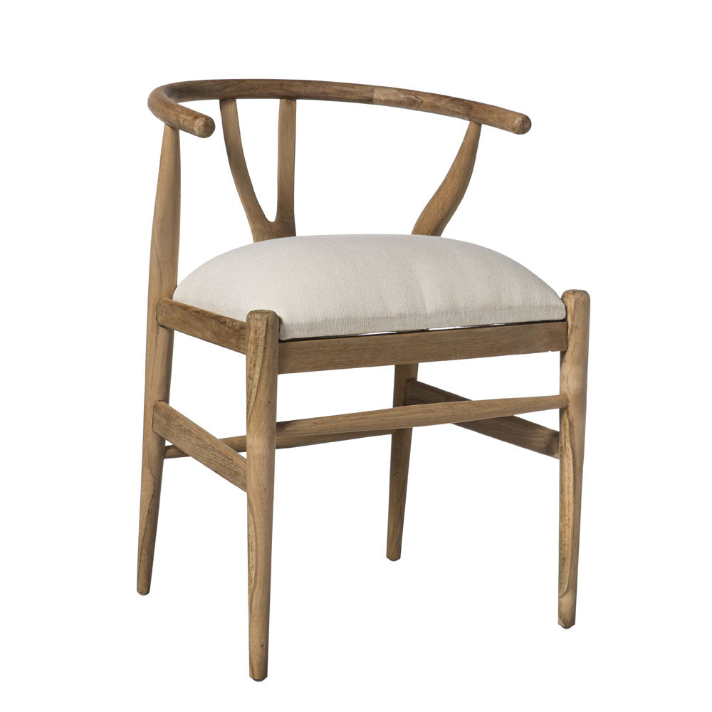 Upholstered wishbone chair new arrivals