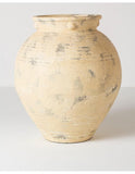 Decorative terracotta vase