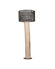 Load image into Gallery viewer, Floor lamp Teak Black