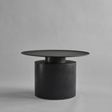 Pillar Table, Low - Burned Black