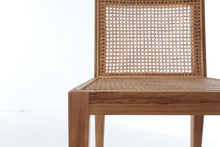 Carica l&#39;immagine nel visualizzatore di Gallery, Teak and rattan dining chair