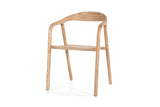 Ash wood dining chair