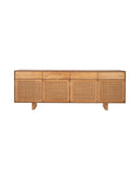 Sideboard with rope